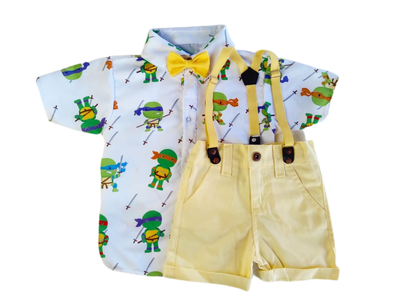 Conjunto TARTARUGA NINJA tematico infantil menino