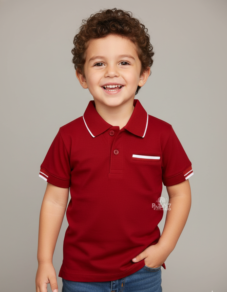 Camisa Gola-Polo Menino