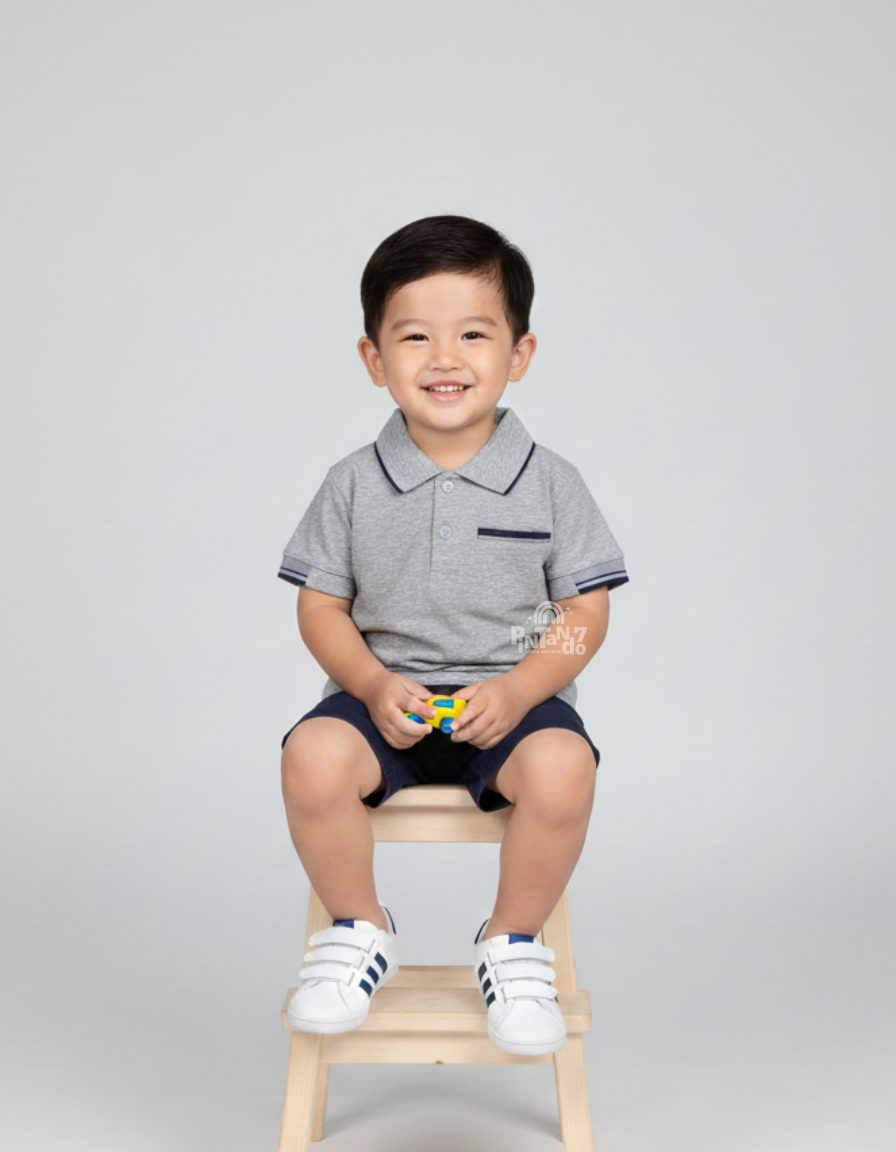 Camisa Gola-Polo Menino