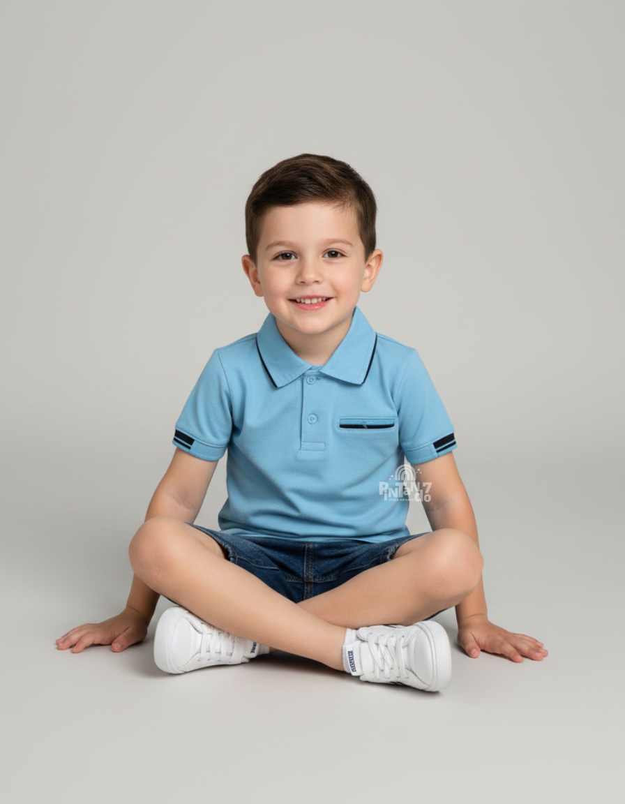 Camisa Gola-Polo Menino