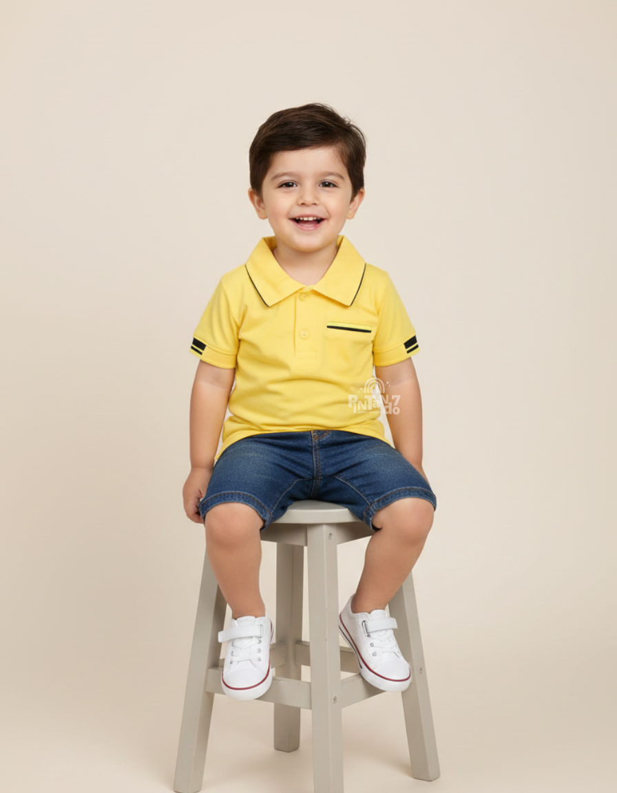 Camisa Gola-Polo Menino