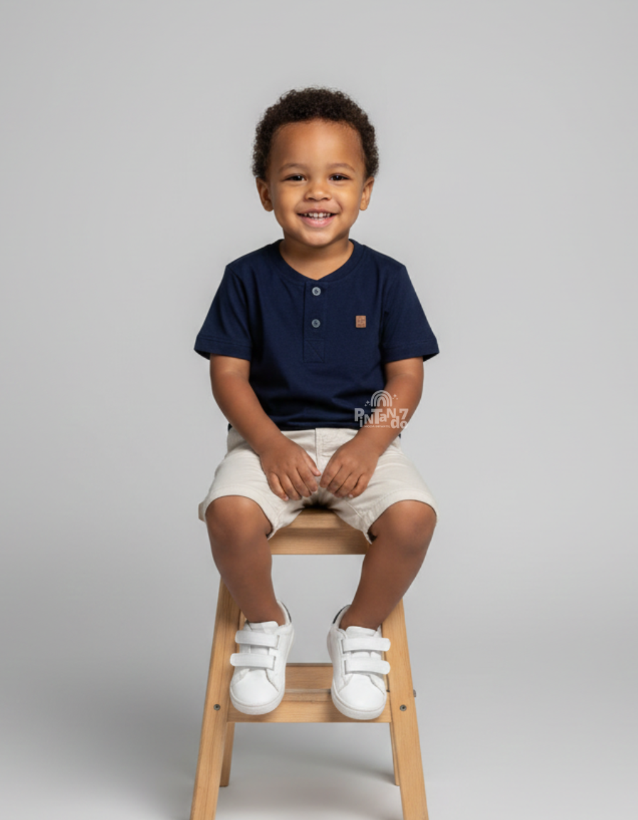CAMISA GOLA CARECA Infantil Menino