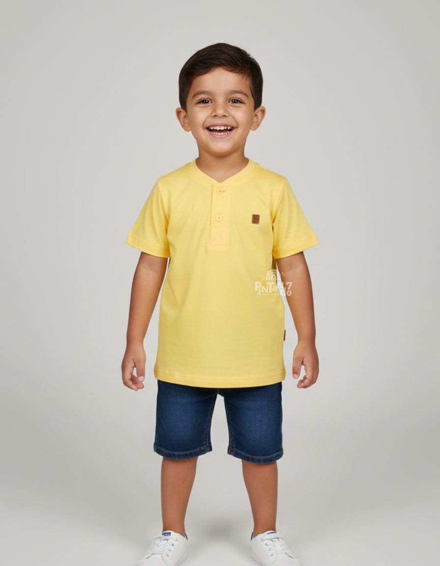 CAMISA GOLA CARECA Infantil Menino