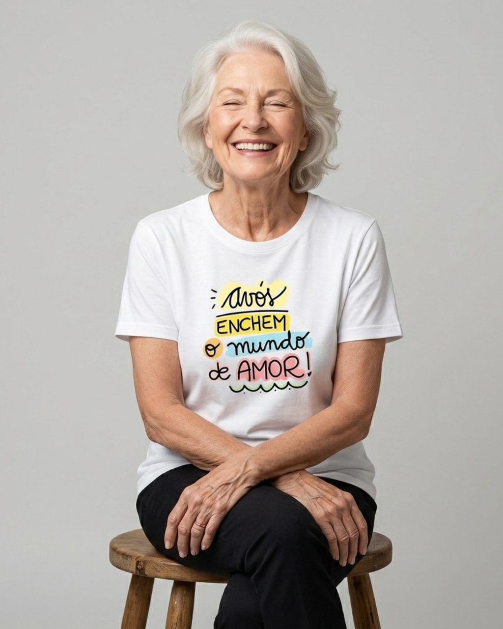 Camisa INDIVIDUAL - Mãe ou Avó