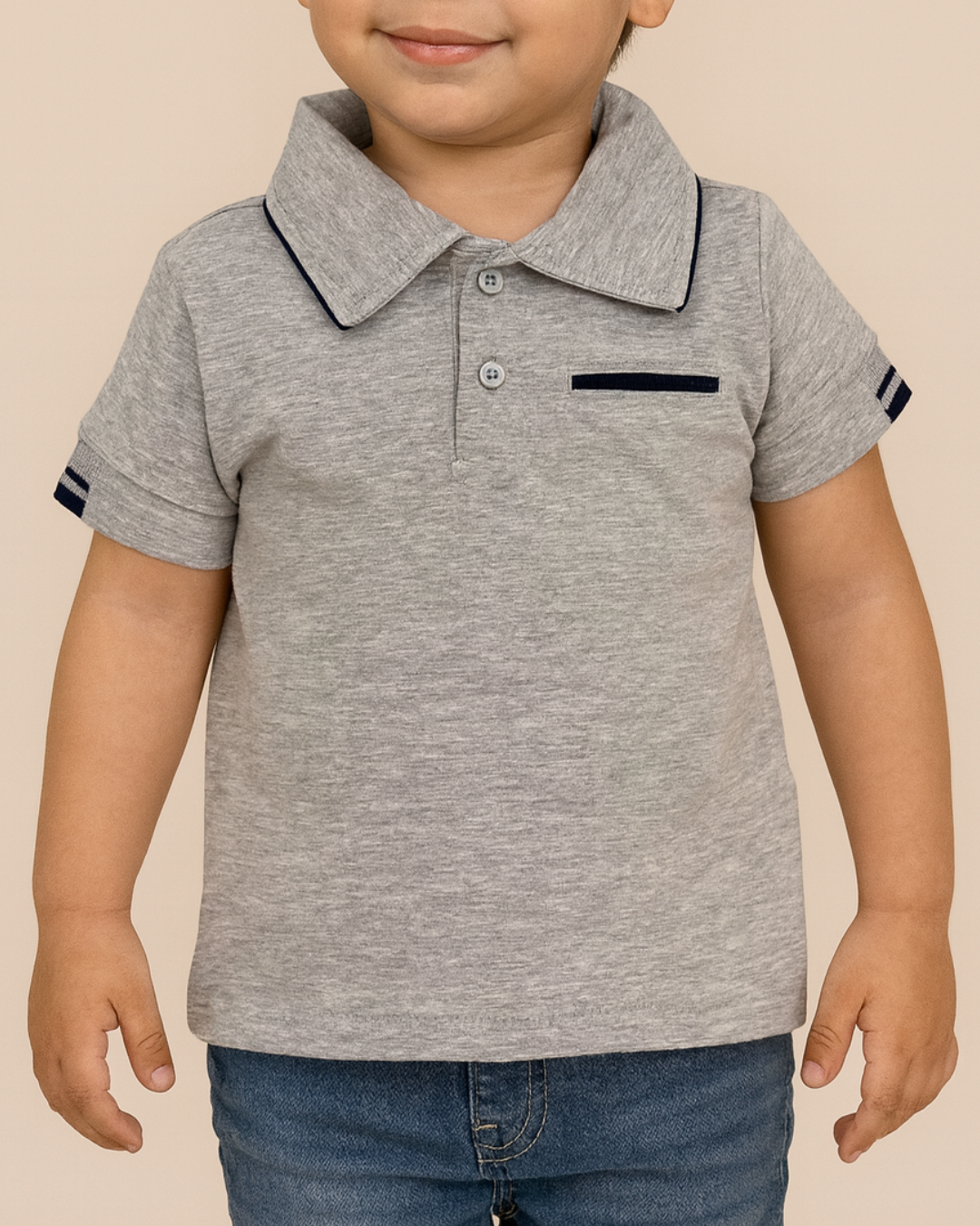 Camisa Gola-Polo Menino
