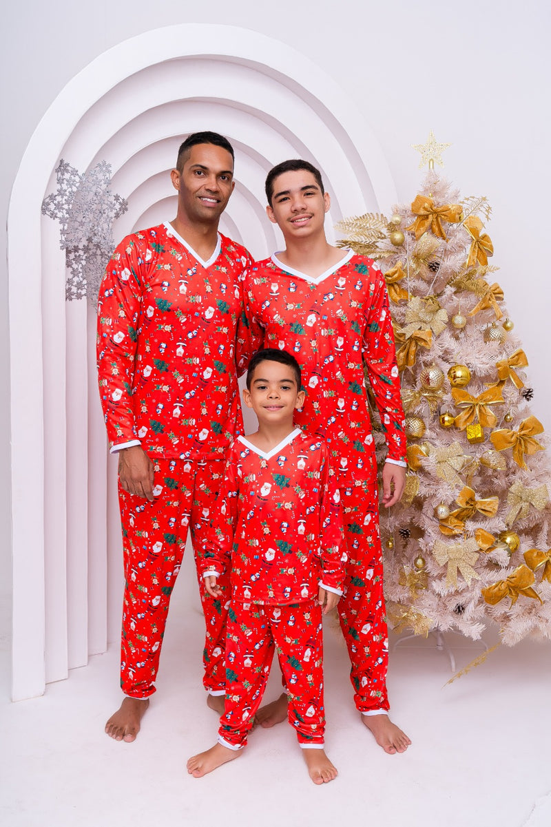 Pijama NATALINO - JUVENIL -  para família