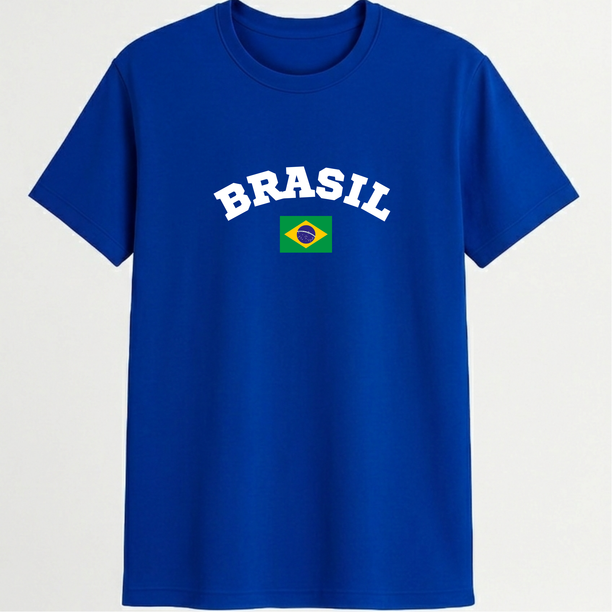Camisa Brasil ADULTO - Feminino e masculino