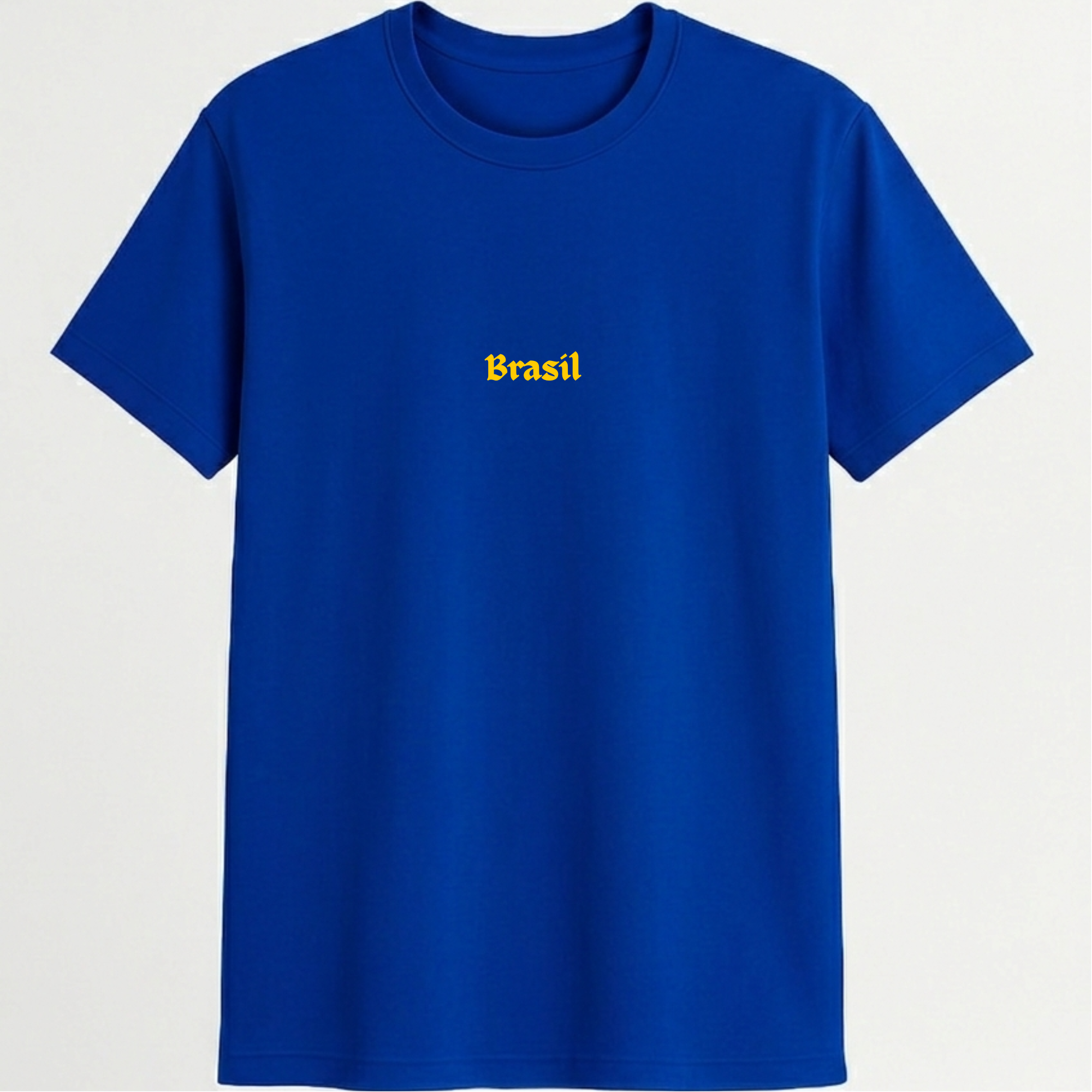 Camisa Brasil ADULTO - Feminino e masculino