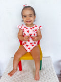 Maiô fru fru menina