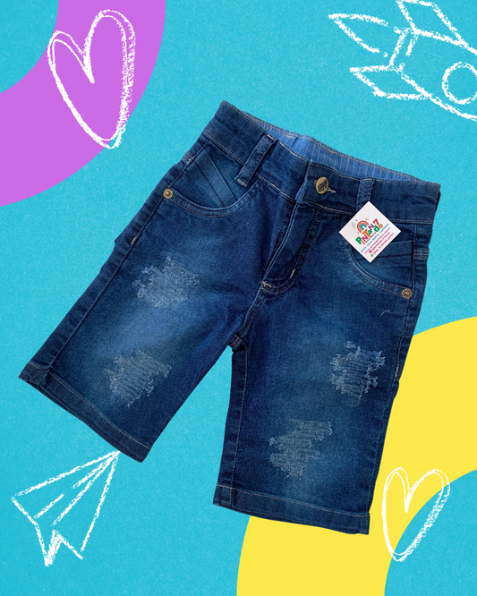 Bermuda Jeans Menino NOVA