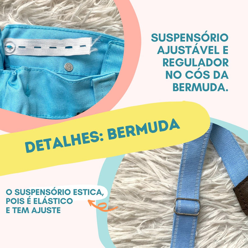 Conjunto Temático Chefinho Estampado-Moreno