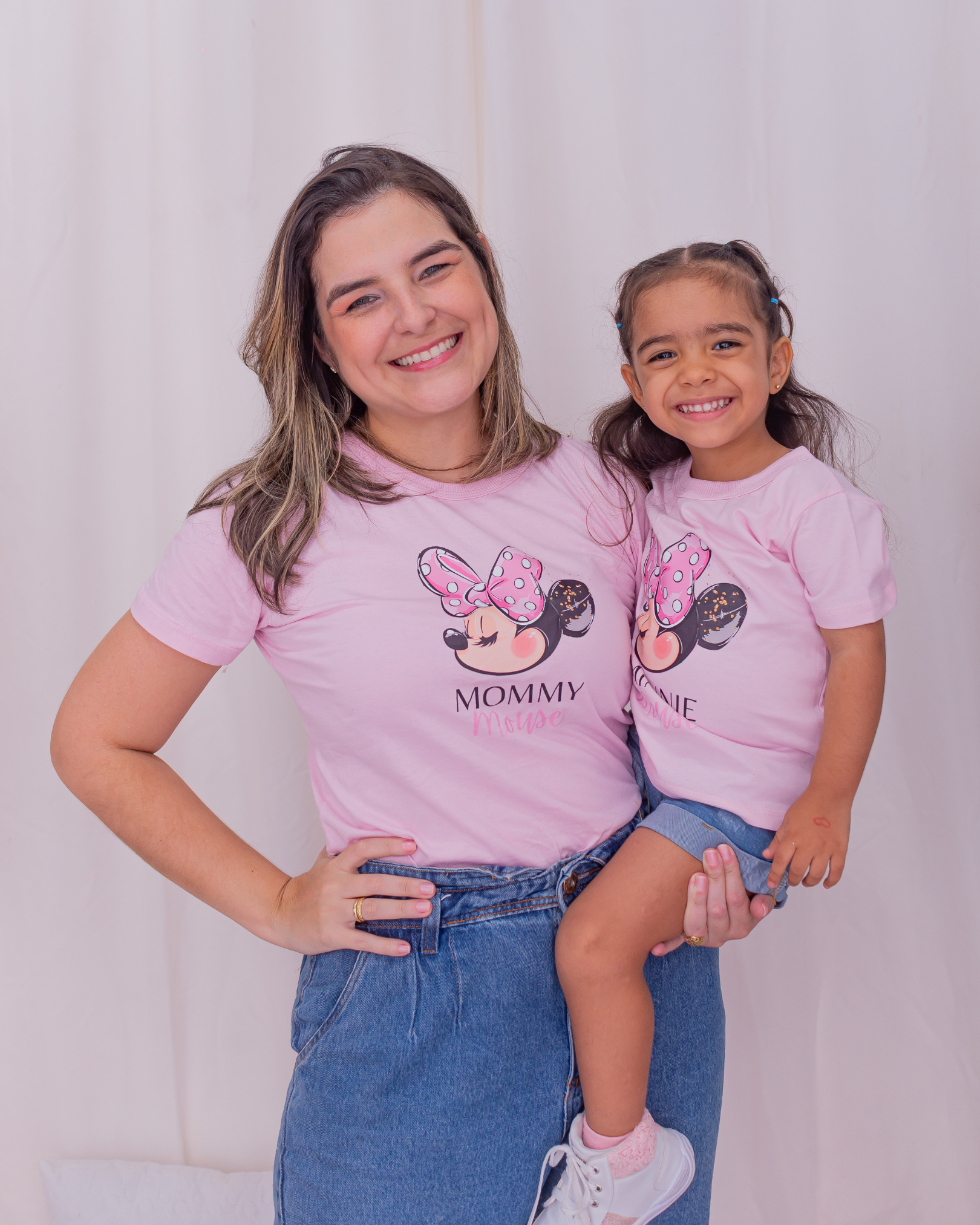 KIT 2 Camisas Dia das Mães - Adulto e infantil