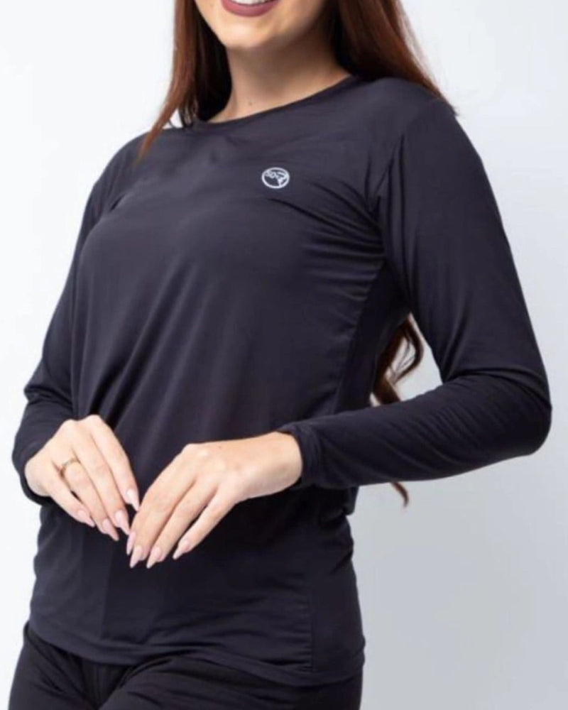 Camisa UV adulto feminino