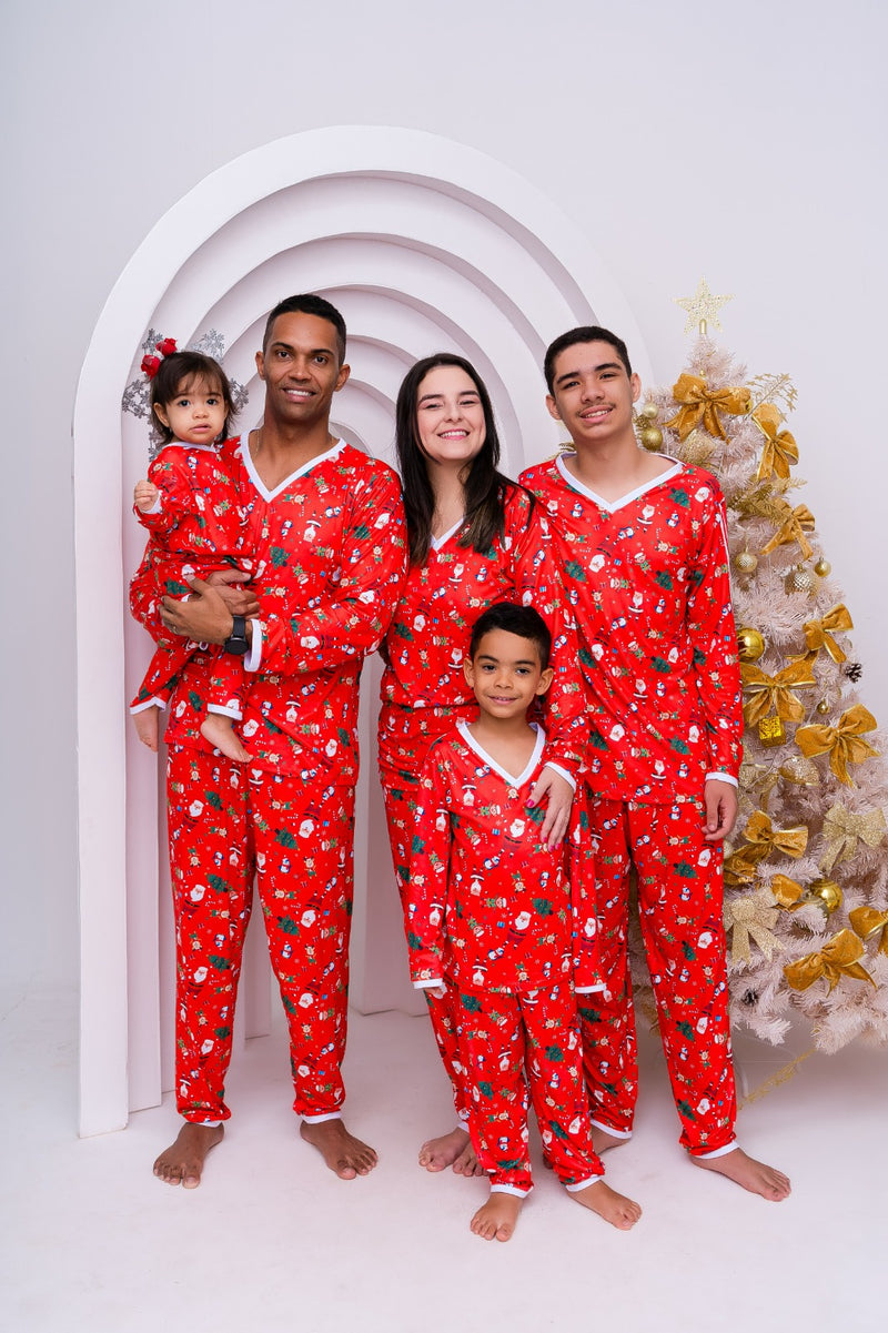 Pijama NATALINO - INFANTIL - para família