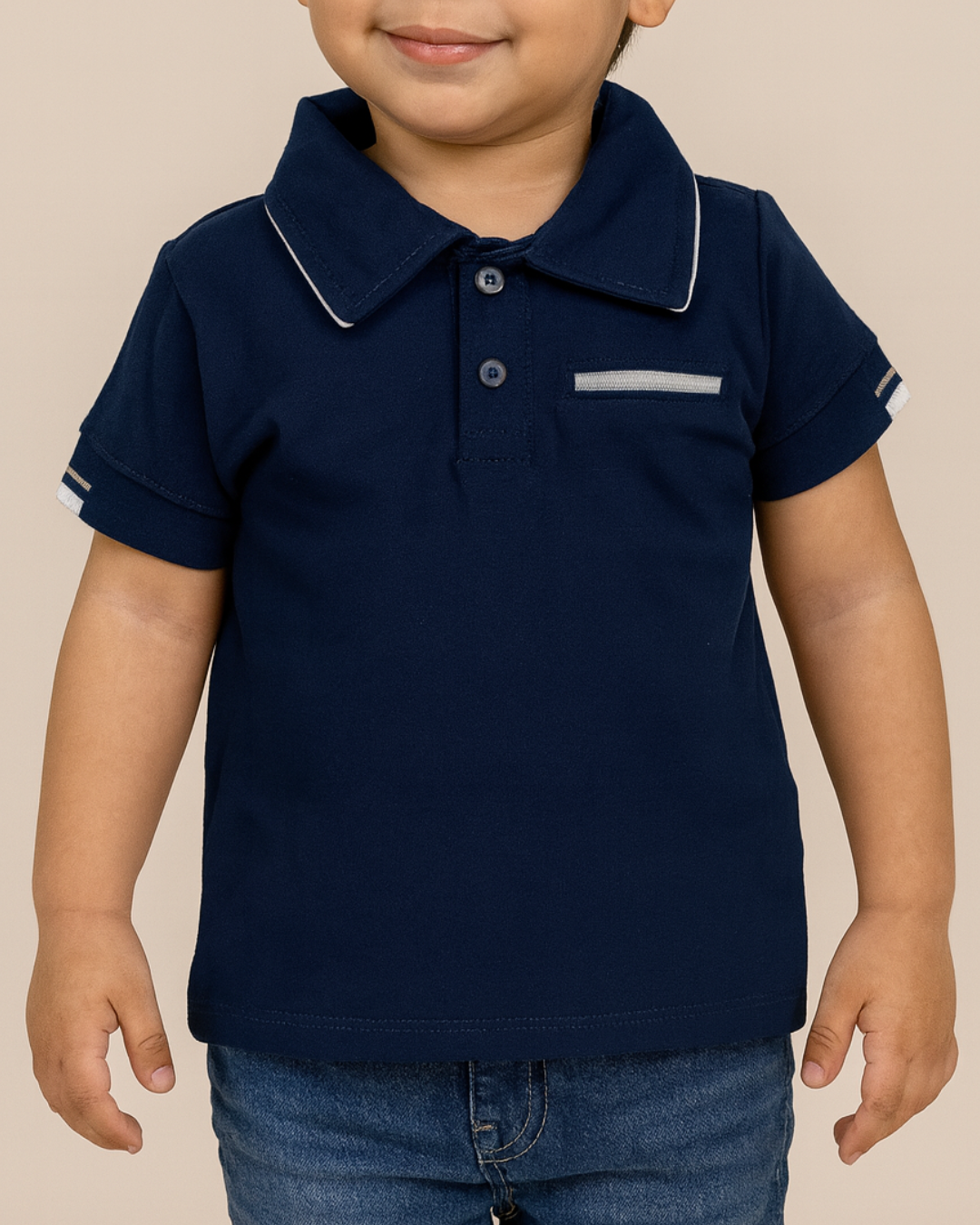 Camisa Gola-Polo Menino