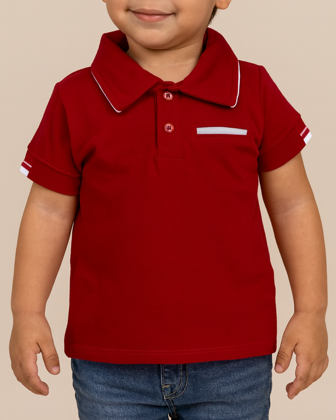 Camisa Gola-Polo Menino