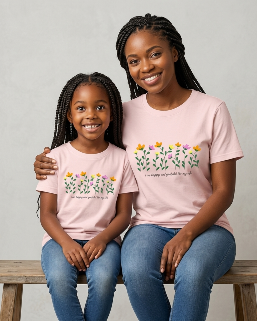 KIT Camisas Mãe e Filha