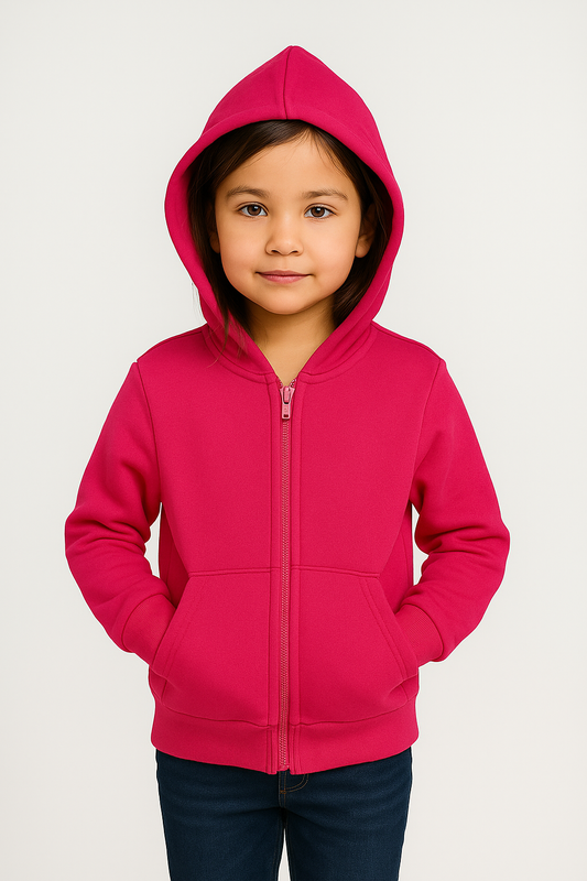 JAQUETA Moletom com Zíper – Menina