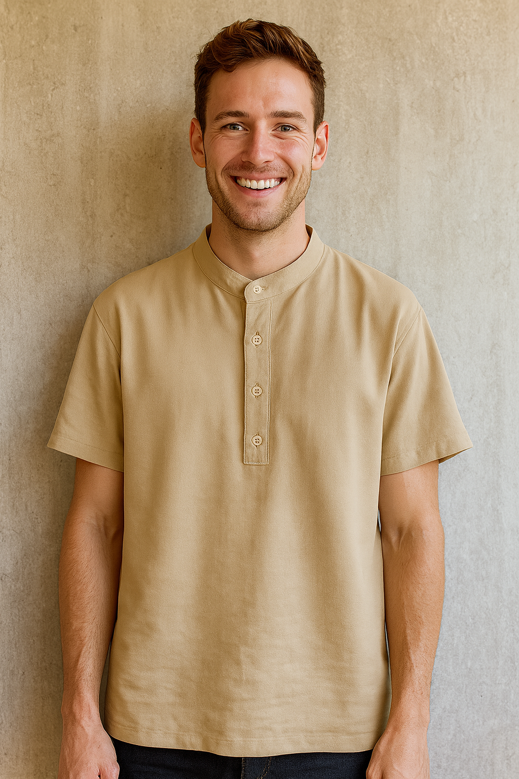 Camisa Linho - ADULTO / Pai - Coleção Família