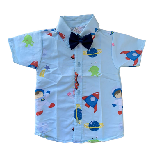 Camisa Astronauta BLACK