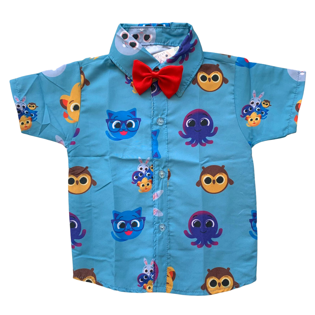 Camisa Bolofofos temática BLACK