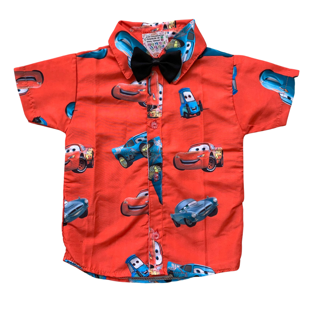 Camisa Carros temática BLACK