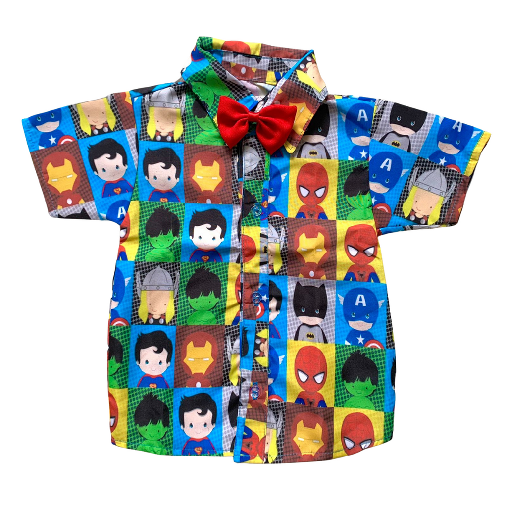 Camisa Herois Vingadores BLACK