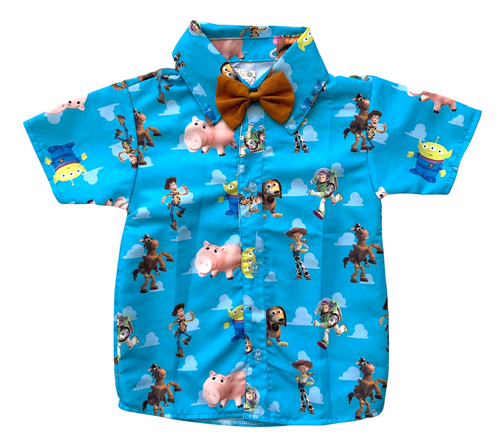 Camisa Toy Story temática BLACK