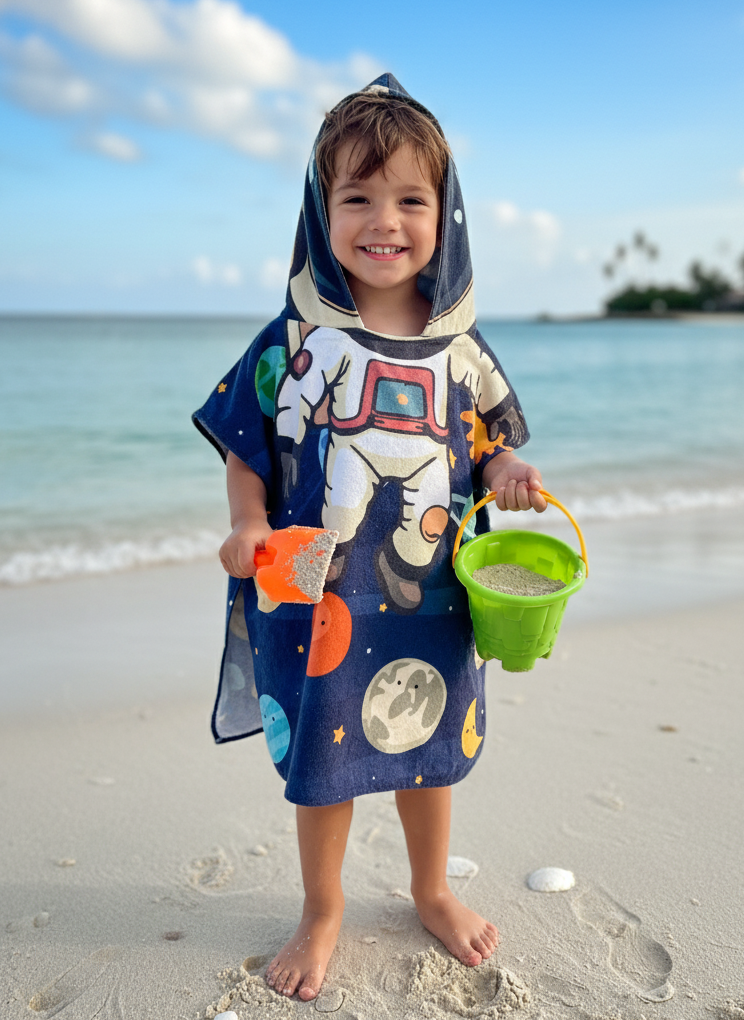 Toalha Poncho - Menino