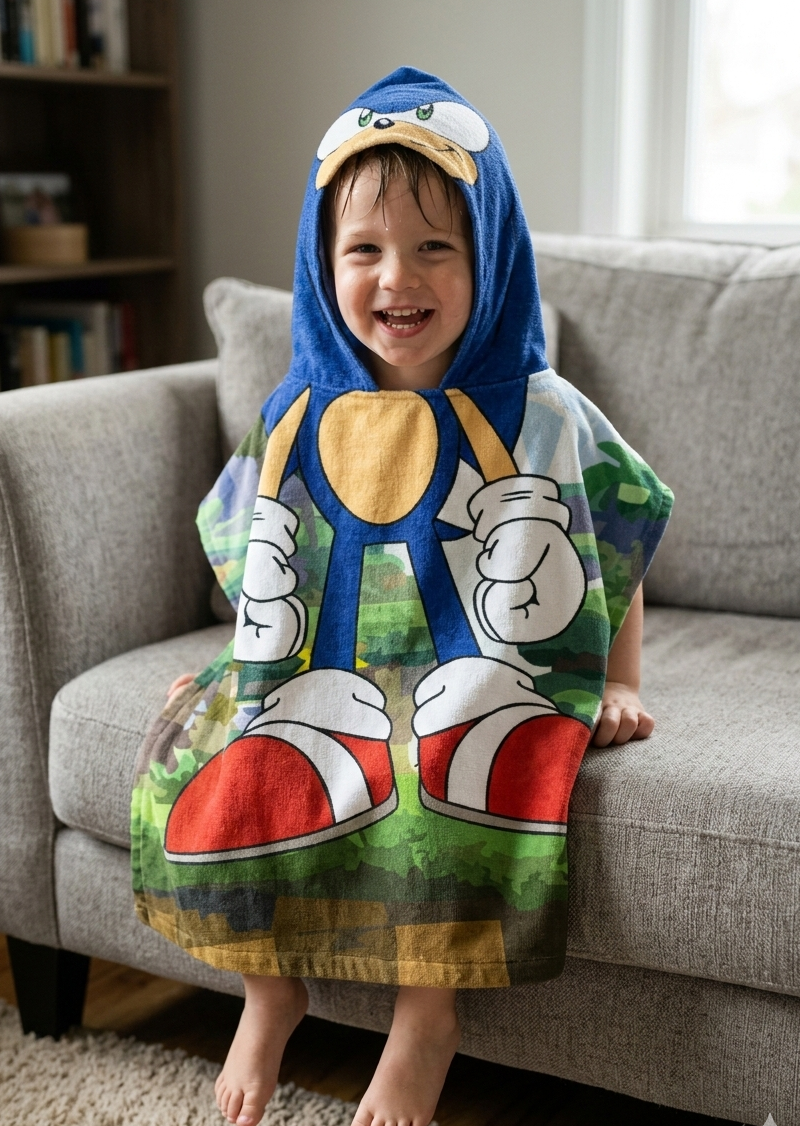 Toalha Poncho - Menino