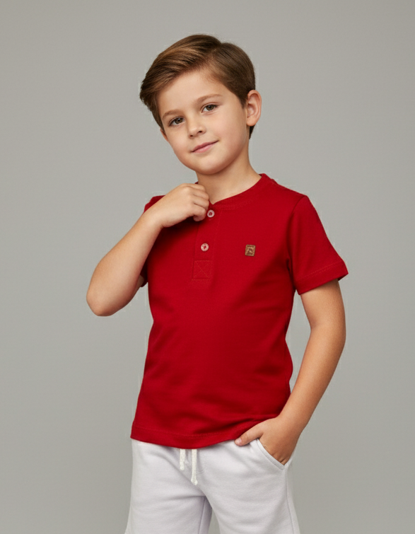 CAMISA GOLA CARECA Infantil Menino