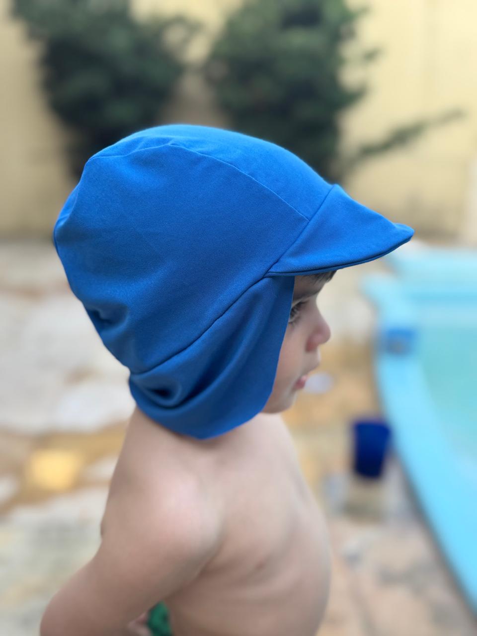 Chapéu Estampado para Banho PROTEÇÃO UV FPS50 Divertidos para Crianças