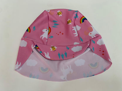 Chapéu Estampado para Banho PROTEÇÃO UV FPS50 Divertidos para Crianças