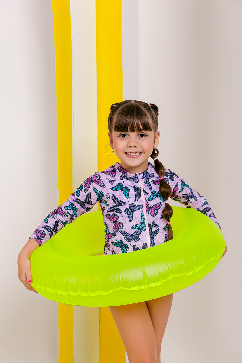 MAIÔ MANGA LONGA -  Menina