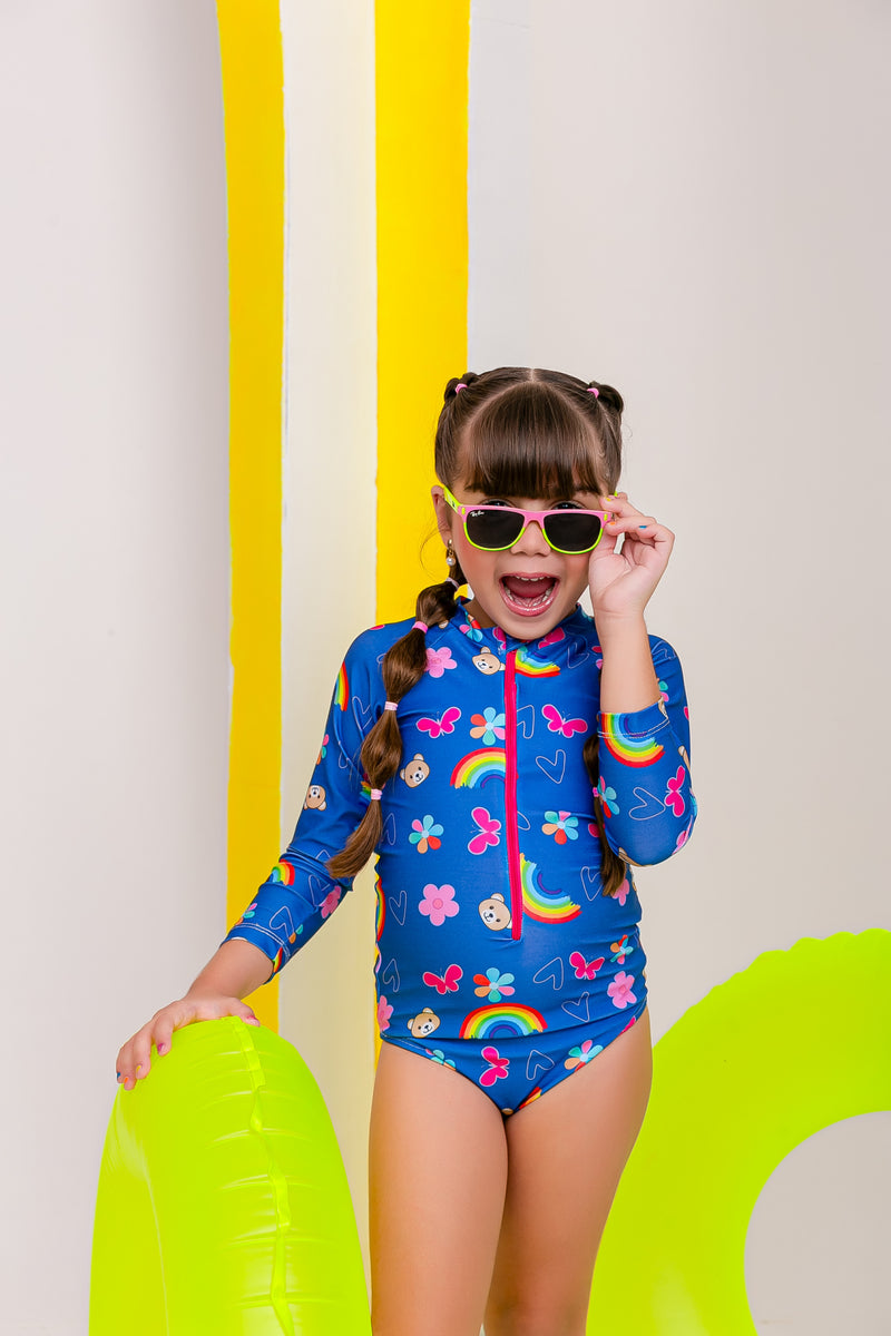 MAIÔ MANGA LONGA -  Menina
