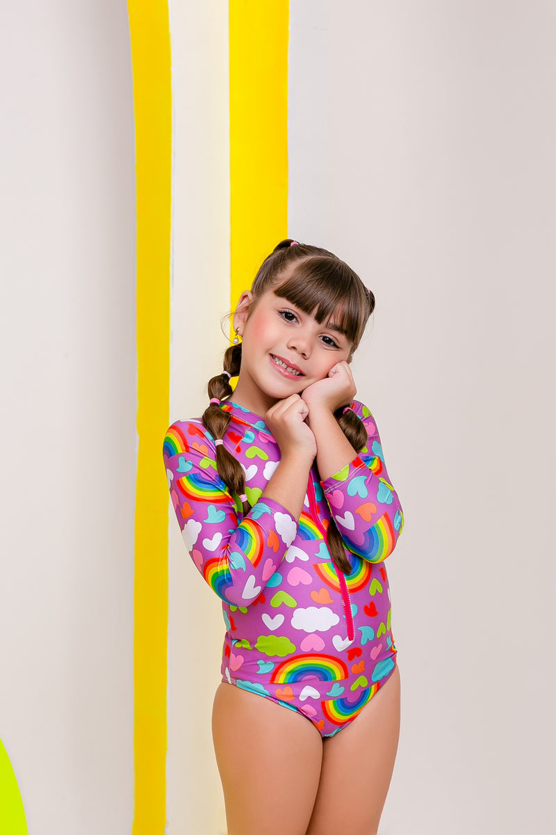 MAIÔ MANGA LONGA -  Menina