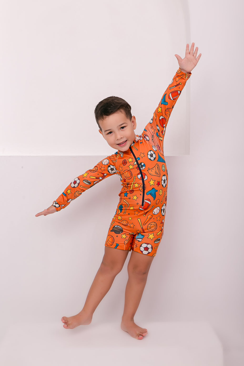 Macaquinho UV FPS50 Para banho Infantil - Menino