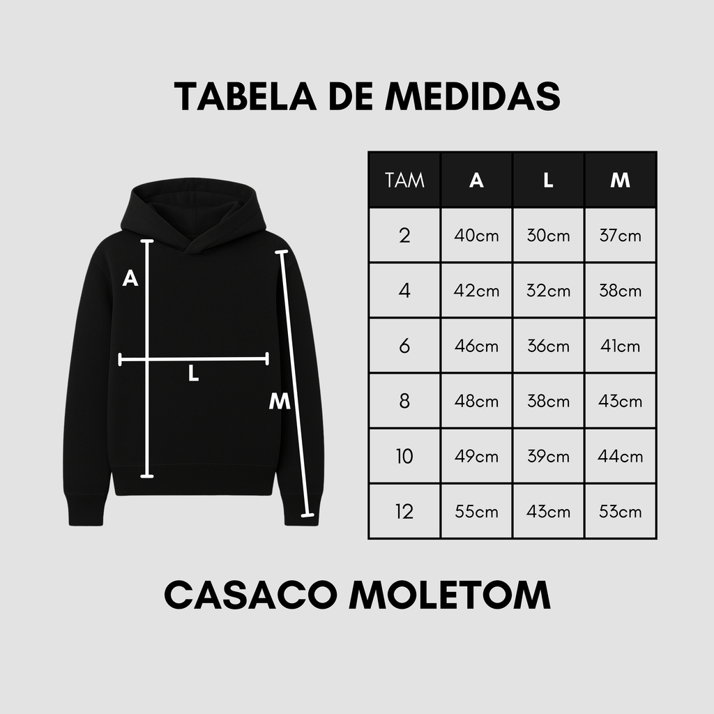 Moletom Básico – Menino