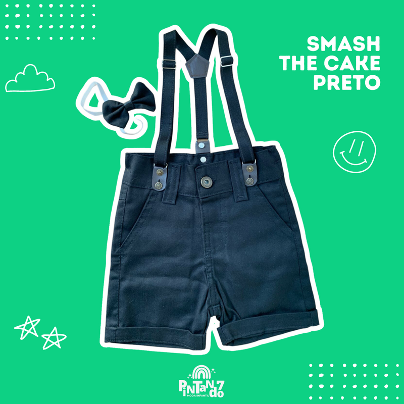 Smash the cake - Preto