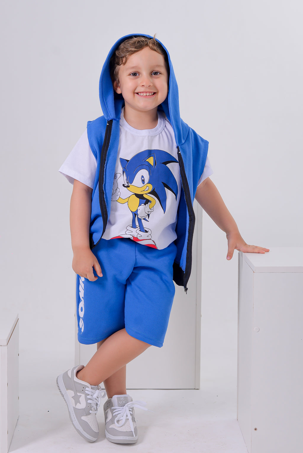 Conjunto Moletinho c/ 3 peças - Menino