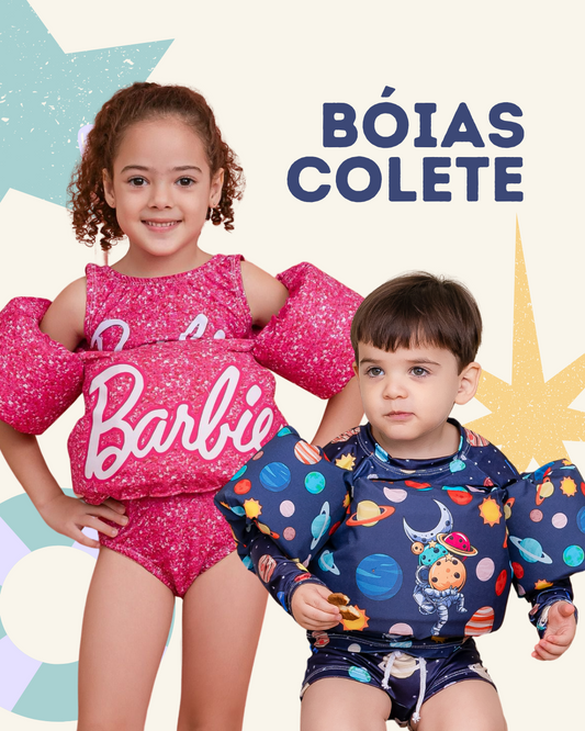 Boia Infantil Colete Flutuador Salva Vidas para Praia e Piscina