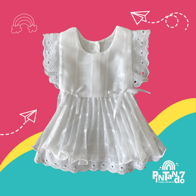 Vestido Batizado Menina