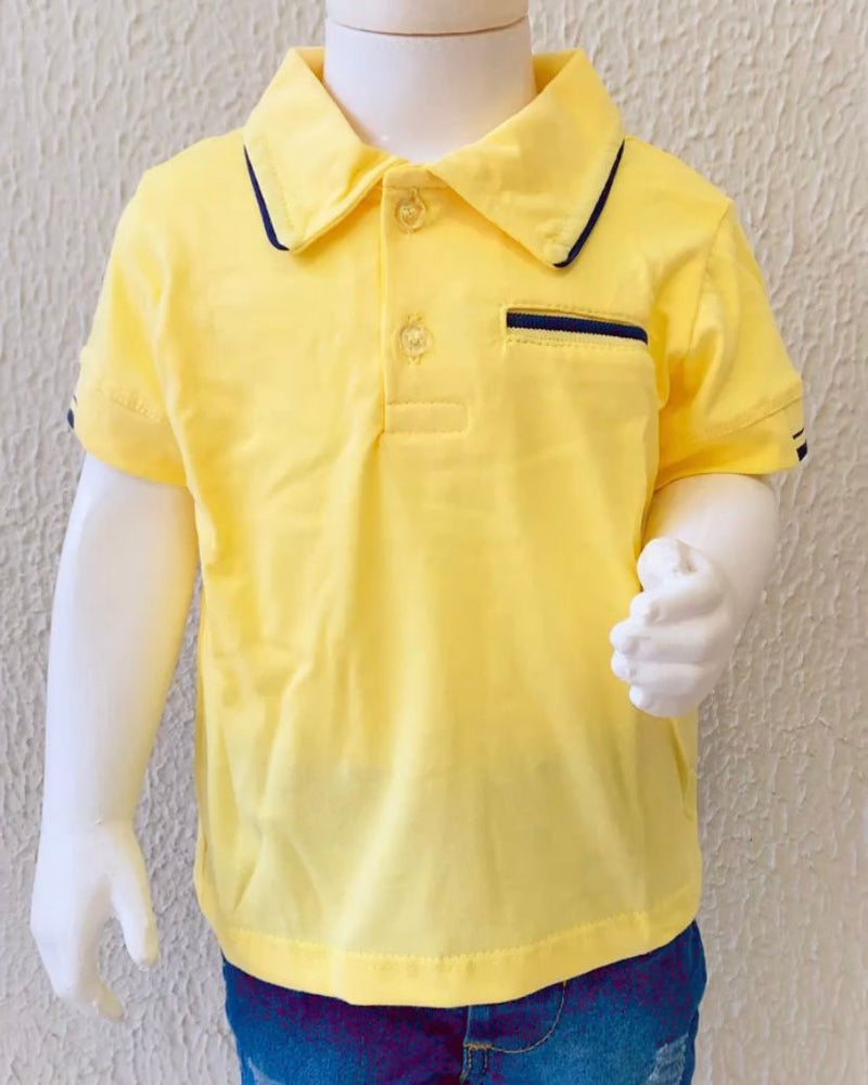 Camisa Gola-Polo Menino