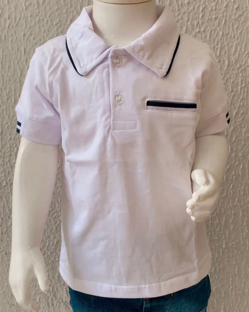 Camisa Gola-Polo Menino