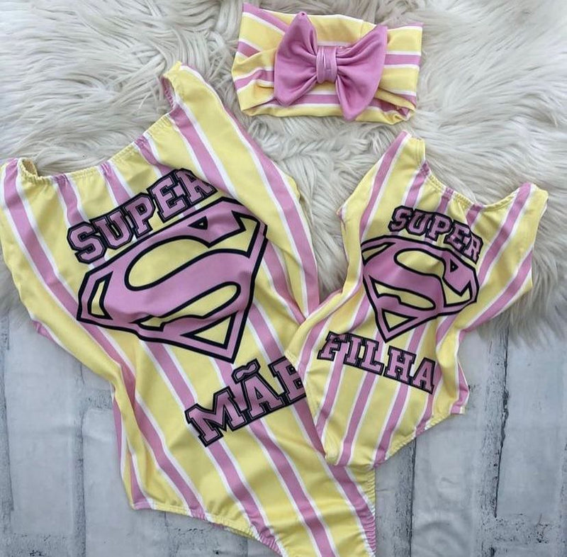 PROMO - Kit Mãe e Filha - Body PLUS c/ Infantil
