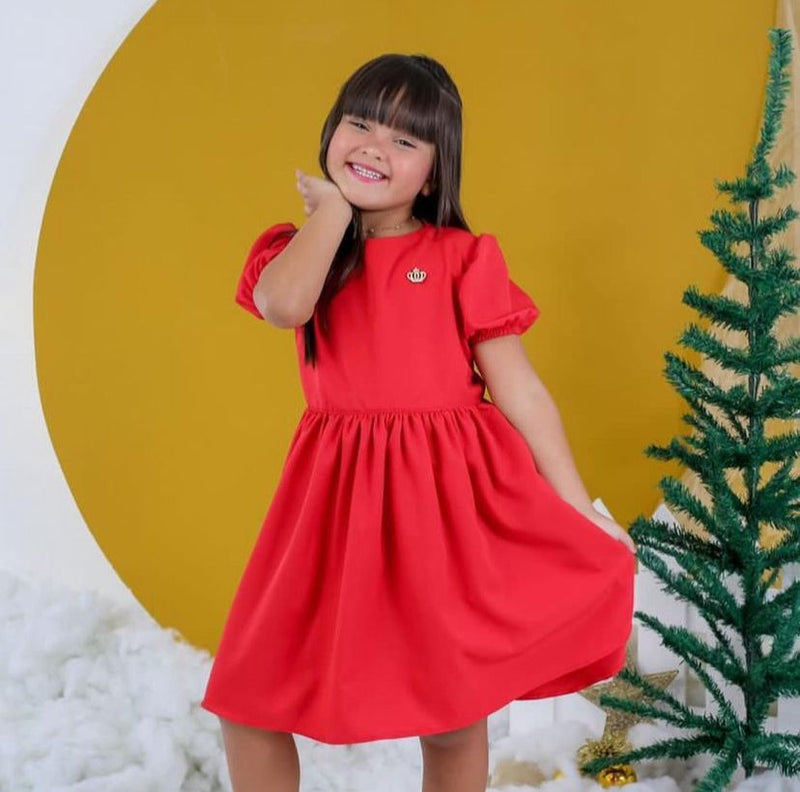 Vestido Menina Vermelho