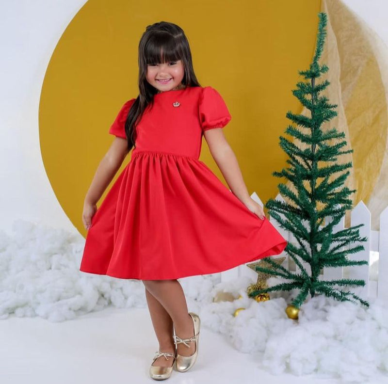 Vestido Menina Vermelho