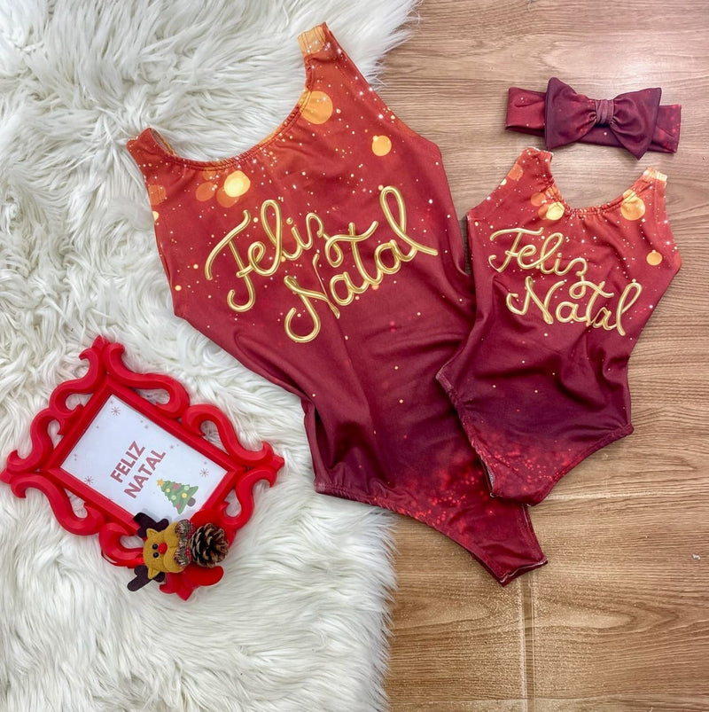 Kit Mãe e Filha de NATAL