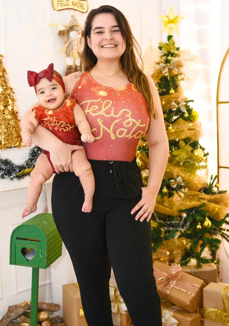 Kit Mãe e Filha de NATAL