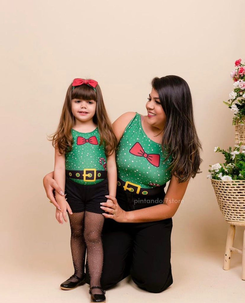 Kit Mãe e Filha de NATAL